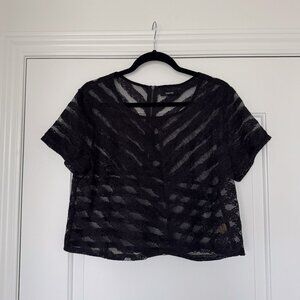 Mesh Crop Toop